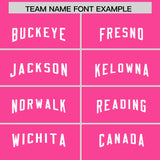 Custom Pink Football Jersey