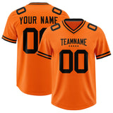 Custom Orange Classic Style American Football Jerseys
