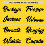 Custom Gold Neon Green Personalized Star Pattern Raglan Sleeves Authentic Football Jersey