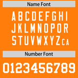 Custom Orange White Personalized Star Pattern Raglan Sleeves Authentic Football Jersey