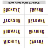 Custom White Gold Personalized Star Pattern Raglan Sleeves Authentic Football Jersey
