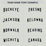 Custom Gray Black Personalized Star Pattern Raglan Sleeves Authentic Football Jersey