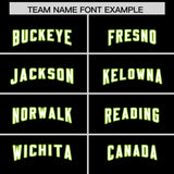 Custom Black Neon Green Personalized Star Pattern Raglan Sleeves Authentic Football Jersey