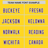 Custom Gold Purple Personalized Star Pattern Raglan Sleeves Authentic Football Jersey