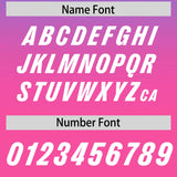 Custom Powder Blue Pink Gradient Fashion Outdoor Authentic Football Jersey