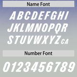 Custom Royal Gray Gradient Fashion Outdoor Authentic Football Jersey