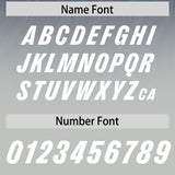 Custom Navy Gray Gradient Fashion Outdoor Authentic Football Jersey