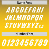 Custom Royal Gold Gradient Fashion Outdoor Authentic Football Jersey