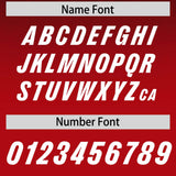 Custom Black Red Gradient Fashion Outdoor Authentic Football Jersey