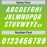 Custom Powder Blue Neon Green Gradient Fashion Outdoor Authentic Football Jersey