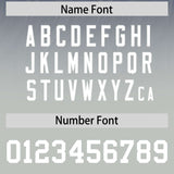 Custom Navy Gray Gradient Fashion Outdoor Authentic Football Jersey