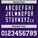 Custom Black Purple Gradient Fashion Outdoor Authentic Football Jersey