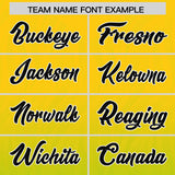 Custom Gold Neon Green Gradient Fashion Outdoor Authentic Football Jersey