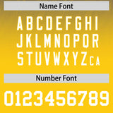 Custom Royal Gold Gradient Fashion Outdoor Authentic Football Jersey