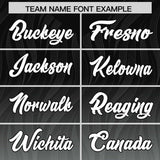 Custom Black Gray Gradient Fashion Outdoor Authentic Football Jersey