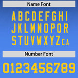 Custom Navy Powder Blue Gradient Fashion Outdoor Authentic Football Jersey