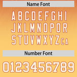 Custom Red Khaki Gradient Fashion Outdoor Authentic Football Jersey