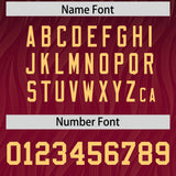 Custom Black Cardinal Gradient Fashion Outdoor Authentic Football Jersey