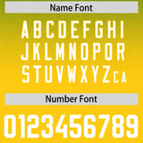 Custom Kelly Green Gold Gradient Fashion Outdoor Authentic Football Jersey