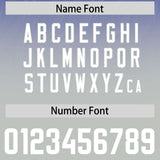 Custom Royal Gray Gradient Fashion Outdoor Authentic Football Jersey