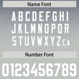 Custom Navy Gray Gradient Fashion Outdoor Authentic Football Jersey