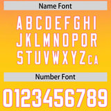 Custom Pink Gold Gradient Fashion Outdoor Authentic Football Jersey