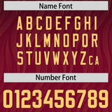 Custom Black Cardinal Gradient Fashion Outdoor Authentic Football Jersey