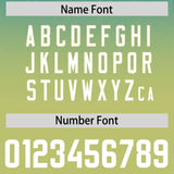 Custom Panther Blue Champagne Gradient Fashion Outdoor Authentic Football Jersey