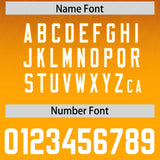 Custom Cardinal Yellow Gradient Fashion Outdoor Authentic Football Jersey