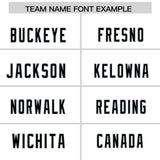 Custom White Black Side Stripe Pattern Authentic Football Jersey