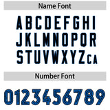 Custom White Black Side Stripe Pattern Authentic Football Jersey