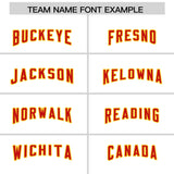 Custom White Red Side Stripe Pattern Authentic Football Jersey