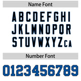 Custom White Black Side Stripe Pattern Authentic Football Jersey