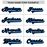 Custom White Black Side Stripe Pattern Authentic Football Jersey