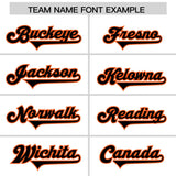 Custom White Black Side Stripe Pattern Authentic Football Jersey