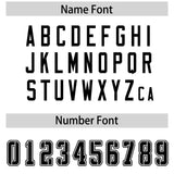 Custom White Black Personalized Neckline Square Classic Authentic Football Jersey