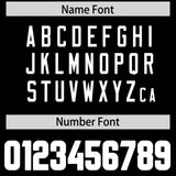 Custom Black White Personalized Neckline Square Classic Authentic Football Jersey