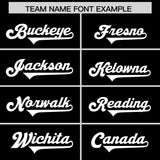 Custom Black White Personalized Neckline Square Classic Authentic Football Jersey