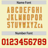 Custom Cream Personalized Shoulder Cut Two-Tone Authentic Football Jersey