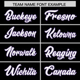 Custom Black Personalized Shoulder Cut Two-Tone Authentic Football Jersey