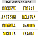 Custom White Black Raglan Sleeves Personalized Pattern Authentic Football Jersey