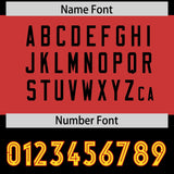 Custom Black Gold Raglan Sleeves Personalized Pattern Authentic Football Jersey