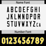 Custom Black Gold Raglan Sleeves Personalized Pattern Authentic Football Jersey