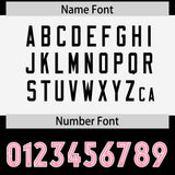 Custom Black Light Pink Raglan Sleeves Personalized Pattern Authentic Football Jersey