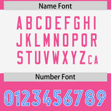 Custom Pink Powder Blue Raglan Sleeves Personalized Pattern Authentic Football Jersey