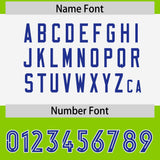 Custom Neon Green Royal Raglan Sleeves Personalized Pattern Authentic Football Jersey