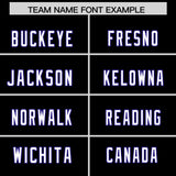 Custom Black Royal Raglan Sleeves Personalized Pattern Authentic Football Jersey