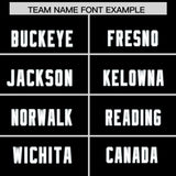 Custom Black Silver Raglan Sleeves Personalized Pattern Authentic Football Jersey