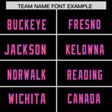 Custom Black Purple Raglan Sleeves Personalized Pattern Authentic Football Jersey