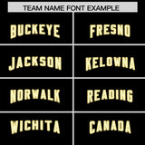 Custom Black Old Gold Raglan Sleeves Personalized Pattern Authentic Football Jersey